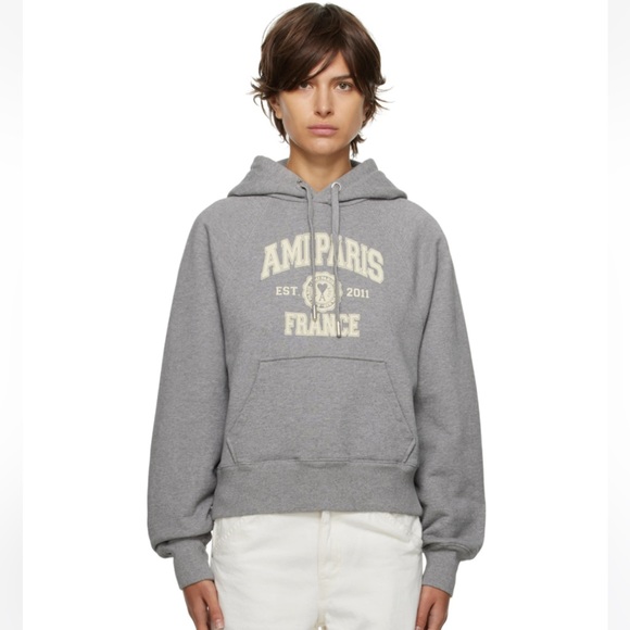 Ami Alexandre Mattiussi | Tops | Ami Alexandre Mattiussi Ami Paris Hoodie |  Poshmark